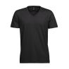 T-shirt doux col en V 