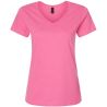 TEE-SHIRT DOUX COL V FEMME