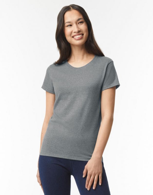 TEE-SHIRT FEMME EN COTON ÉPAIS