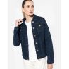 BLOUSON DENIM DOUBLÉ FEMME