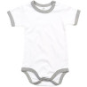 White/Heather Grey Melange