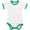 White/Kelly Green Organic