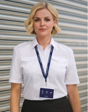 CHEMISE PILOTE FEMME MANCHES COURTES