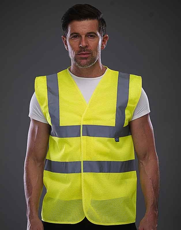 GILET SÉCURITÉ FLUO CLASS 2