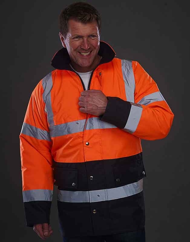 PARKA BICOLORE HAUTE VISIBILITÉ