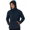 Softshell homme à Capuche