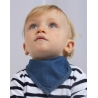 Baby Rocks Denim Bandana Bib