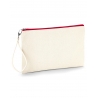 Canvas Wristlet Pouch