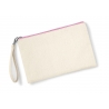 Canvas Wristlet Pouch