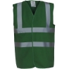 GILET FLUO 2 BANDES+BRETELLE