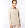 Chemise safari manches longues femme