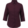 Chemise manches 3/4 femme