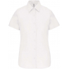 CHEMISE OXFORD MANCHES COURTES FEMME