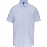 CHEMISE OXFORD MANCHES COURTES