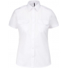 Chemise pilote manches courtes femme