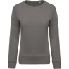 Sweat-shirt BIO col rond manches raglan femme