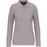 Polo manches longues femme