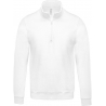 Sweat-shirt col zippé