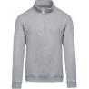 Sweat-shirt col zippé