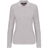 Polo manches longues femme