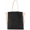 Sac shopping avec soufflet en filet