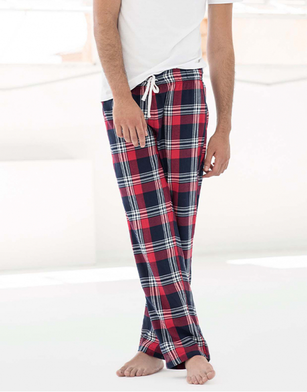 Pantalon homme à motif tartan