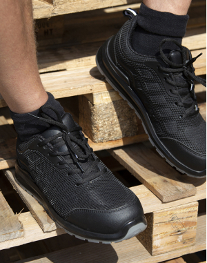All Black Safety Trainer