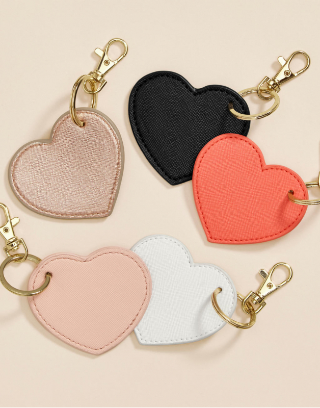 Boutique Heart Key Clip