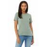 Women`s Relaxed CVC Jersey Short Sleeve Tee