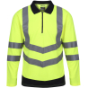 Pro Hi Vis Poloshirt LS