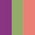 Bright Violet / Fluorescent Green / Fluorescent  Pink